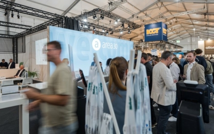 Stabiles Besucherniveau auf der area30