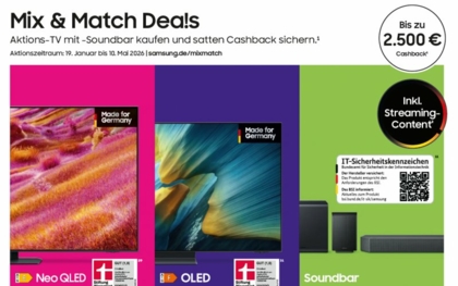 Samsung: Mit „Mix & Match“ ins neue Jahr