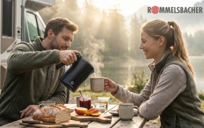 Rommelsbacher präsentiert Wasserkocher für unterwegs