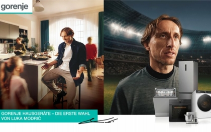 Neuer Markenbotschafter für Gorenje