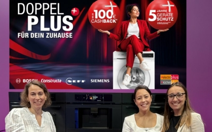 Verkaufsaktion von electroplus küchenplus & BSH 