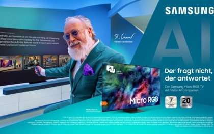 Neue Samsung-Kampagne mit Friedrich Liechtenstein