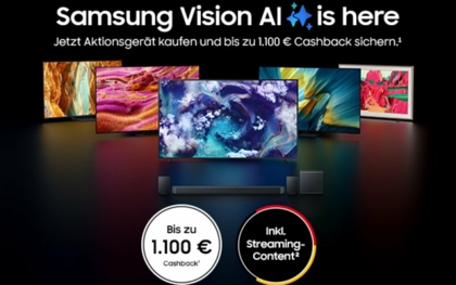 Samsung launcht neues Line-up mit Cashback-Aktion