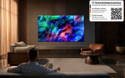 IT-Sicherheitskennzeichen für Samsungs Smart-TVs 