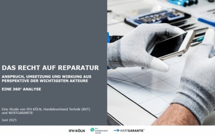Studie zeigt Herausforderungen beim „Recht auf Reparatur“