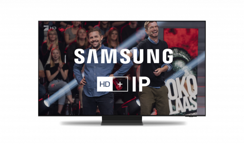 HD+ TV-App mit „HD+ IP“ auf Samsung TV-Geräten
