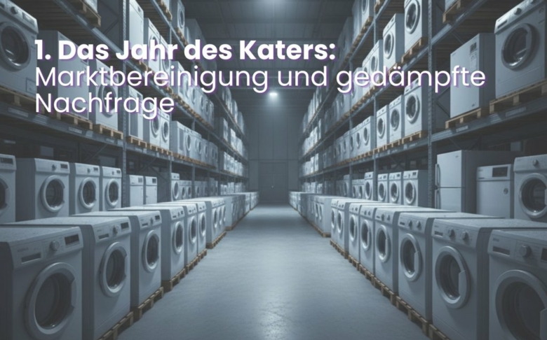 1. Das Jahr des Katers: Marktbereinigung und gedämpfte Nachfrage