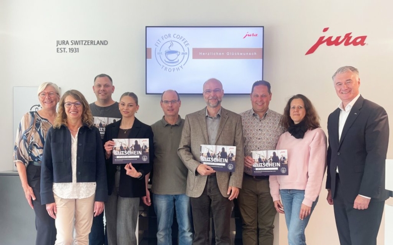 Ausgezeichnet: Die Gewinner der „Fit for Coffee...-Trophy“