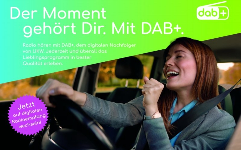 Crossmediale Kampagne zu DAB+ ab 3. November