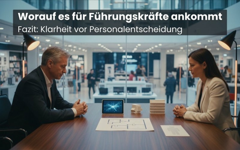 Fazit: Klarheit vor Personalentscheidung