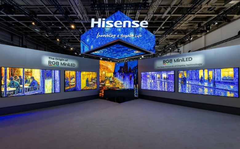 Hisense: RGB-MiniLED-TV mit vierter Farbe